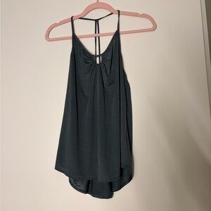 lululemon Dark Teal Strappy Keyhole Camisole